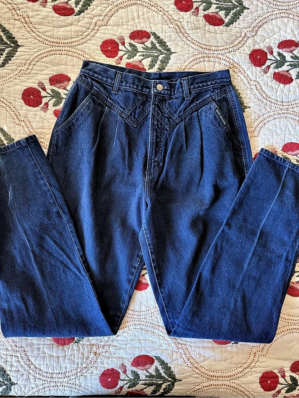 Vintage 1990s Rocky Mountain Bareback Jeans Waist 32.5”
